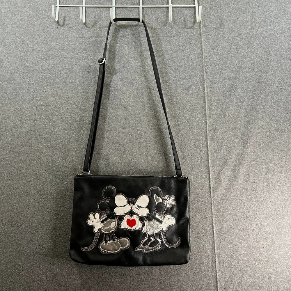 Disney Black and White Crossbody Bag - Picture 2 of 14